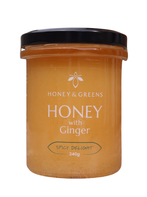 Spiced Ginger Honey